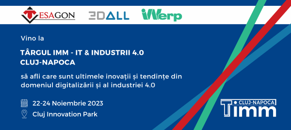 Târgul IMM - IT & Industrii 4.0, Cluj Napoca 24 TIMM header email