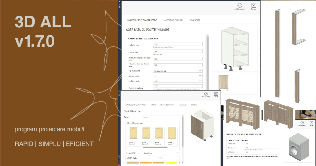 Noutăți în 3D ALL v1.7.0: Optimizare și flexibilitate în proiectare 1 3D ALL 1.7.0